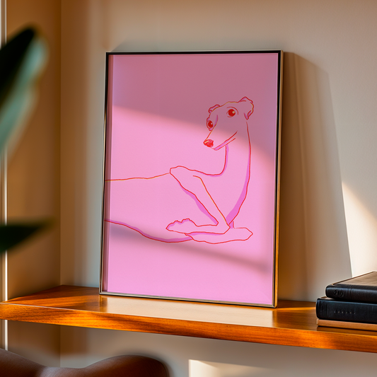The Innocent Noodle Art Print