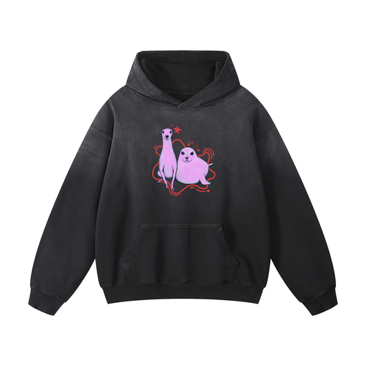 Noodle & Sea Dog Oversized Hoodie