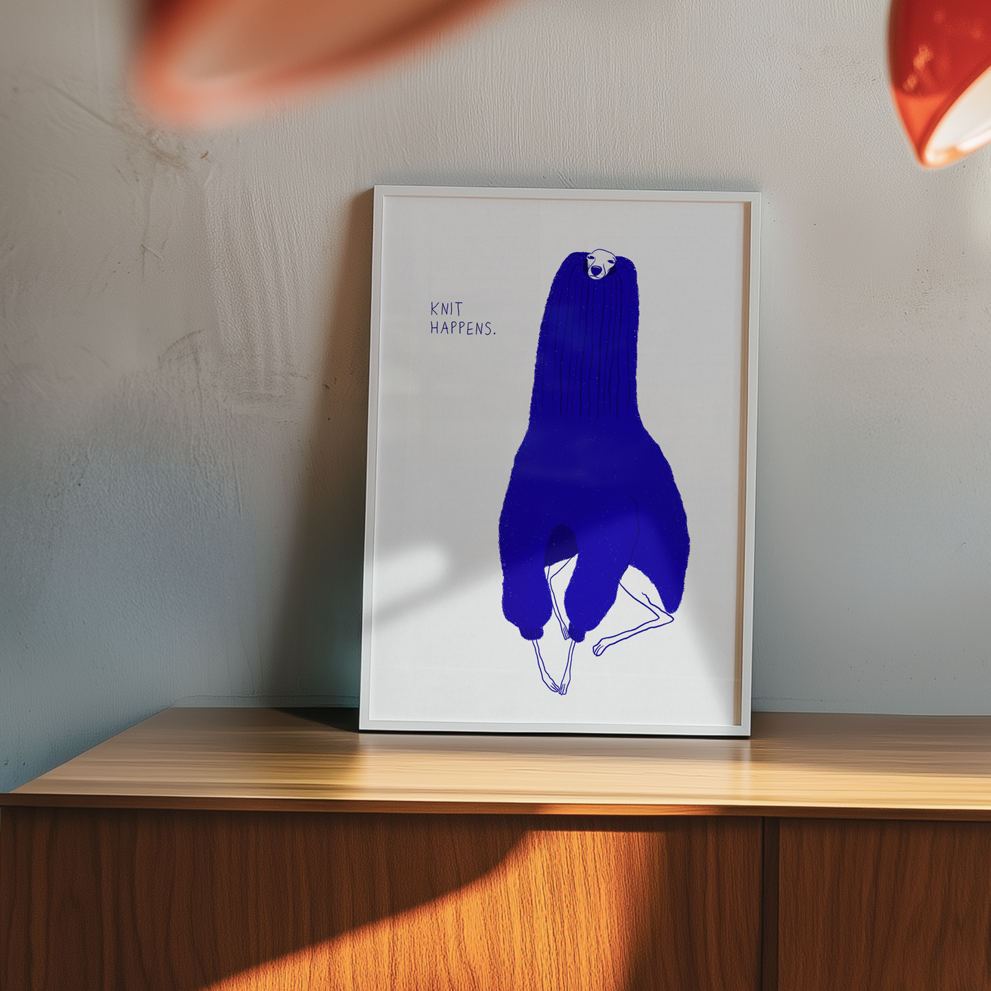 Knit Happens Art print