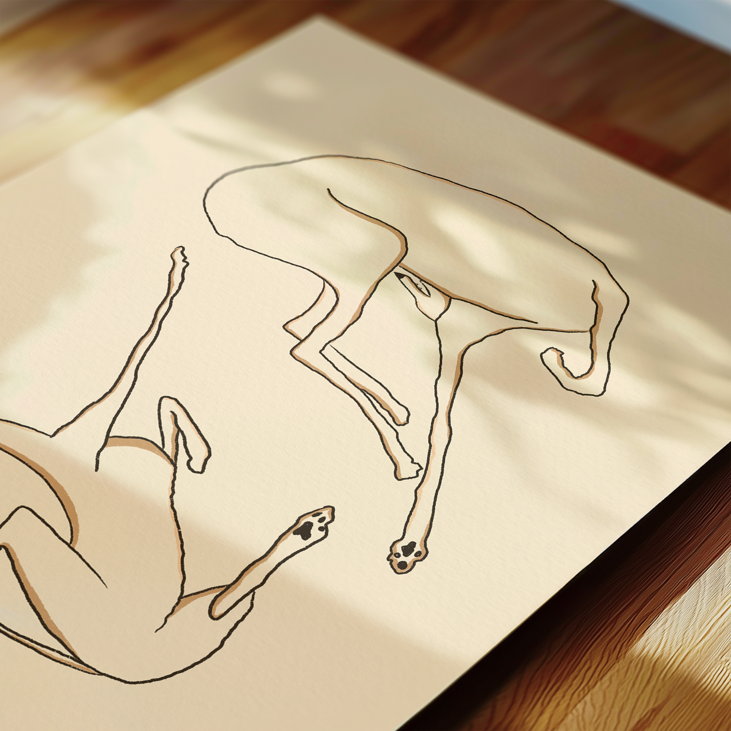 Comfy Noodle Art print