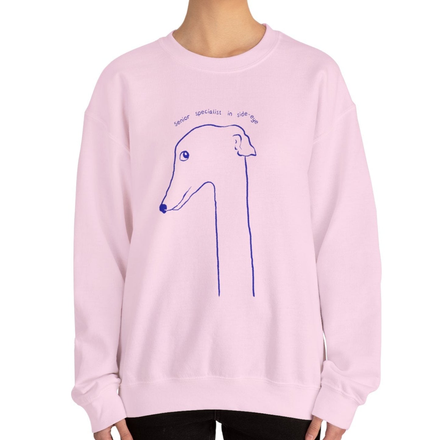 Senior Specialist in Side Eye Sweatshirt