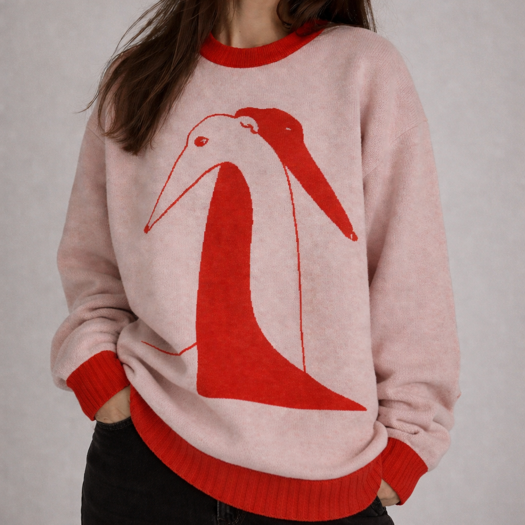 Hugging Greyhounds Knit Sweater
