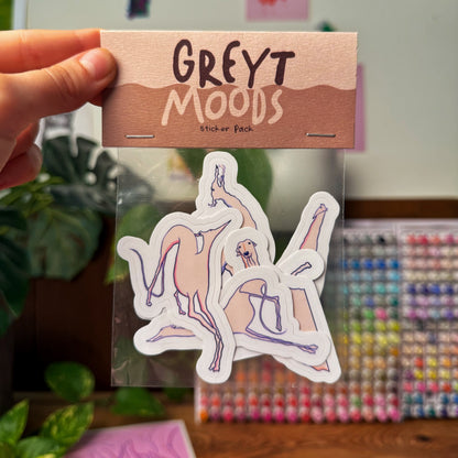 Greyt Moods Sticker Pack