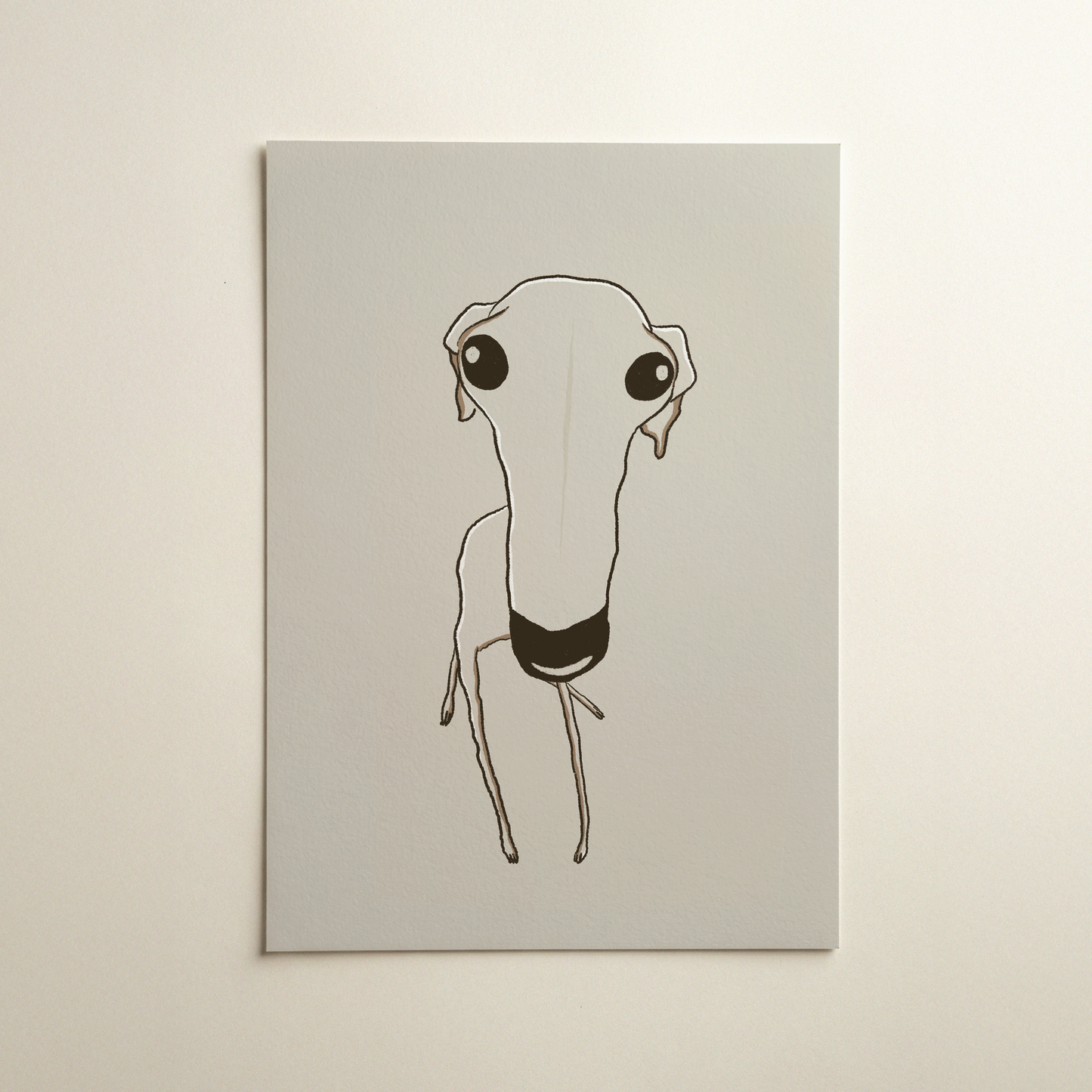 Long Nose Noodle art print