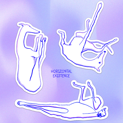 Noodle Dog Core Sticker sheet