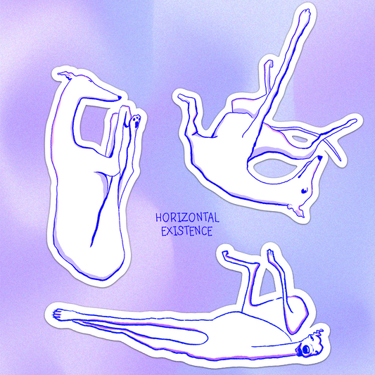 Noodle Dog Core Sticker sheet