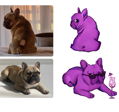 Custom Dog art