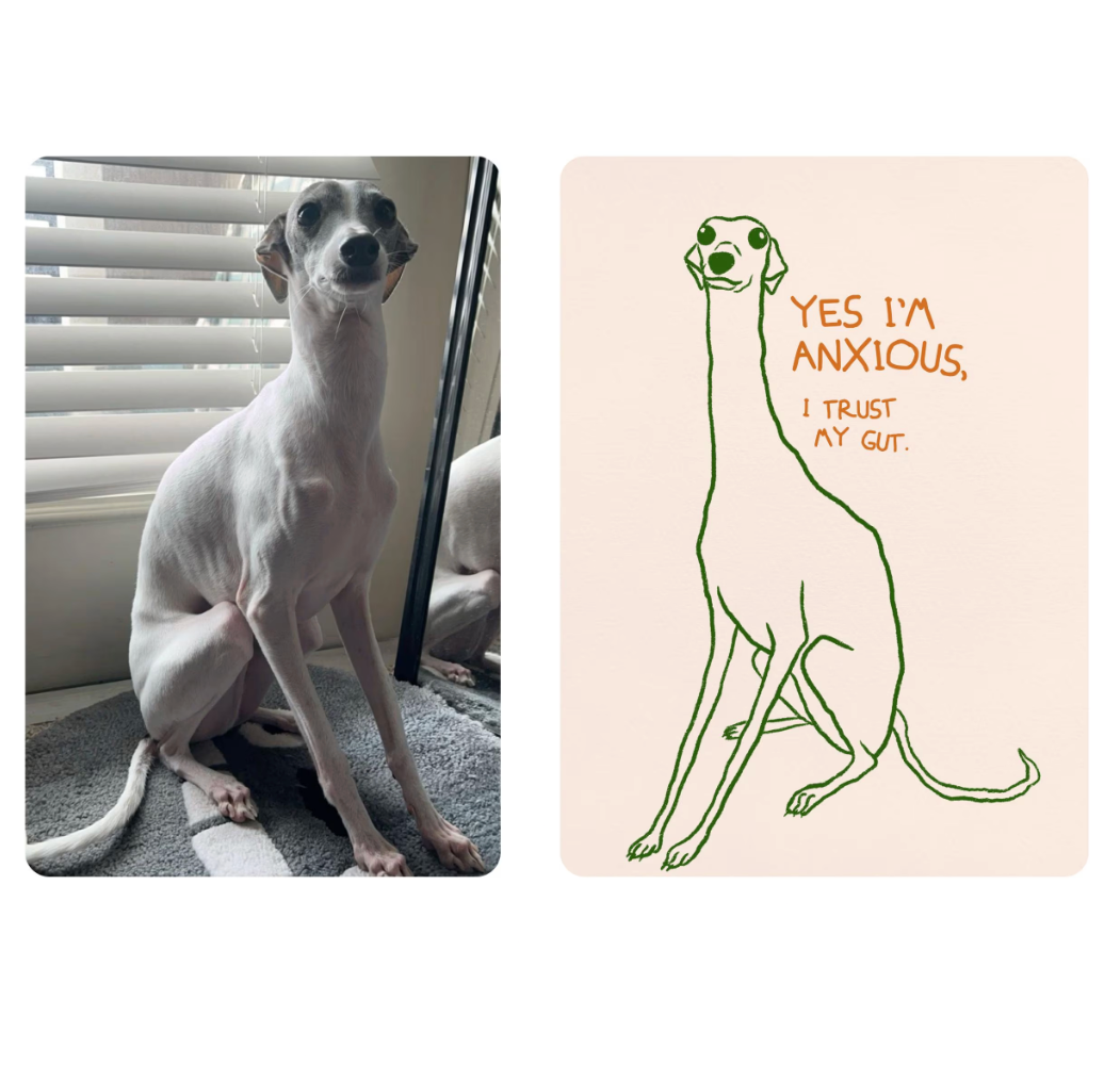 Custom Dog art