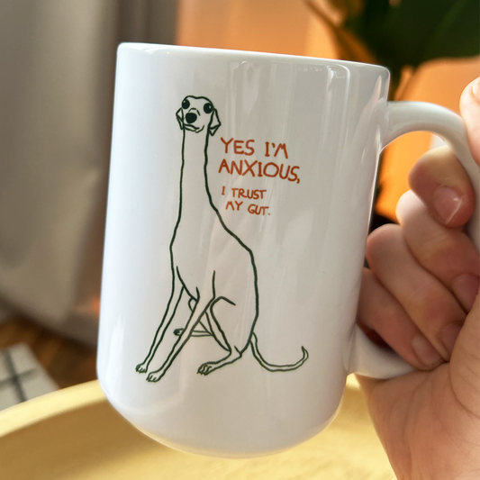 Yes I'm Anxious Ceramic Mug