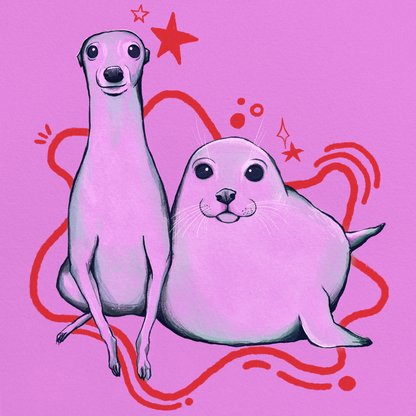 Custom Dog art