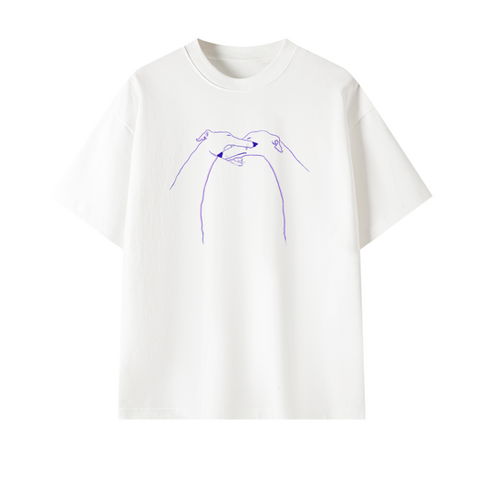 Biting noodle tee