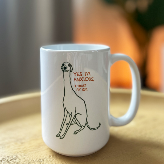 Yes I'm Anxious Ceramic Mug
