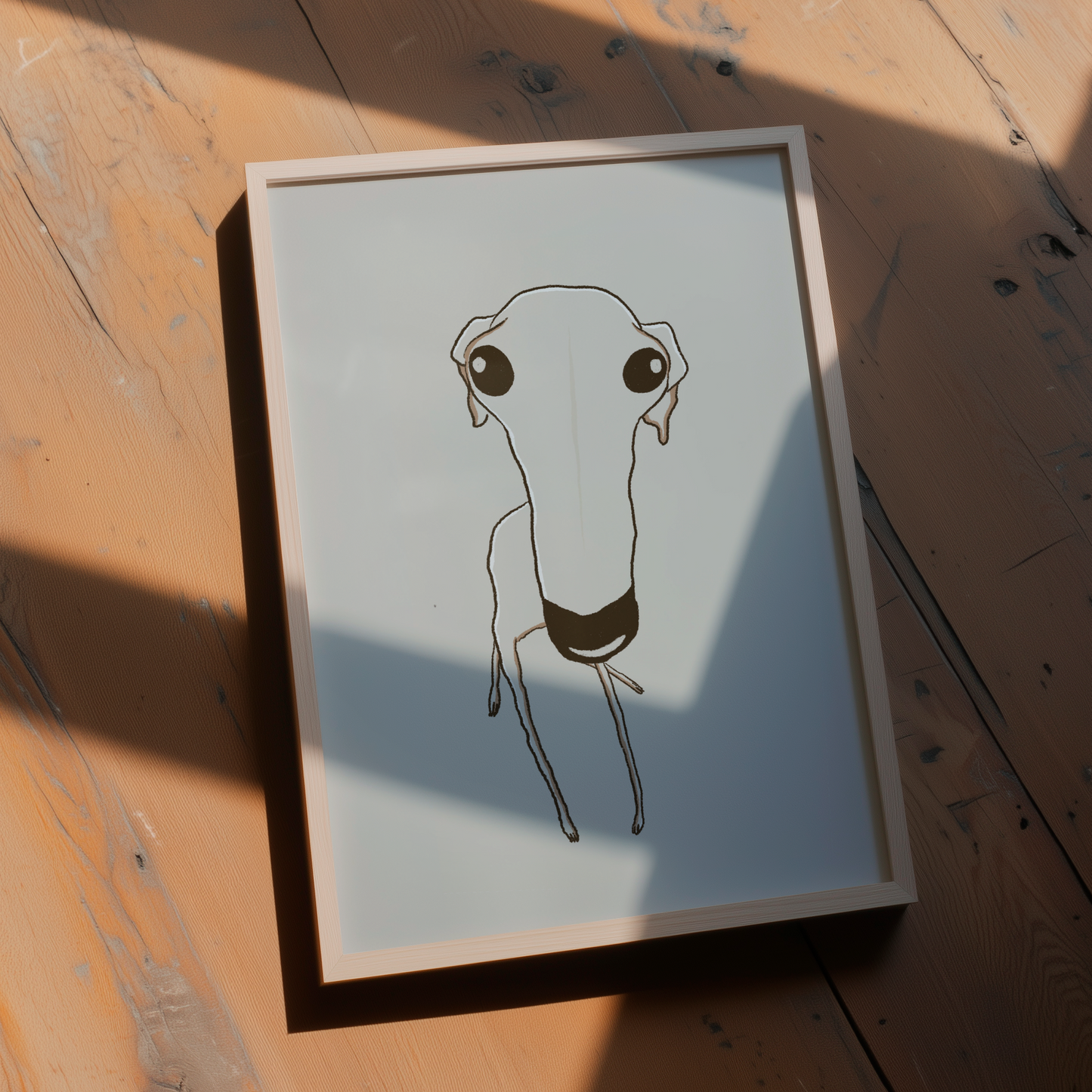 Long Nose Noodle art print