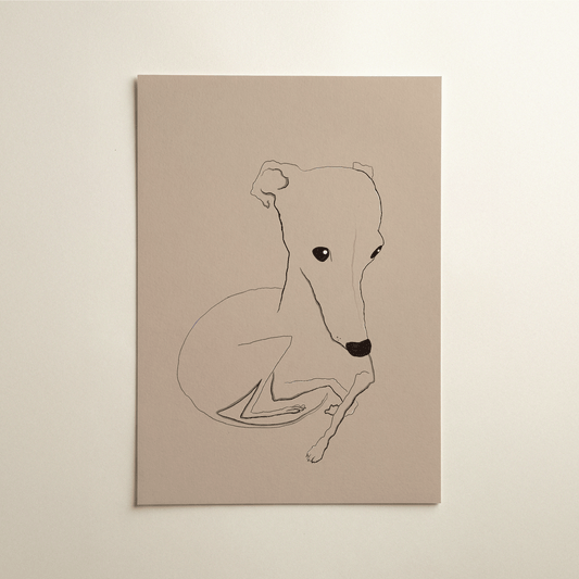Cozy Noodle Art Print