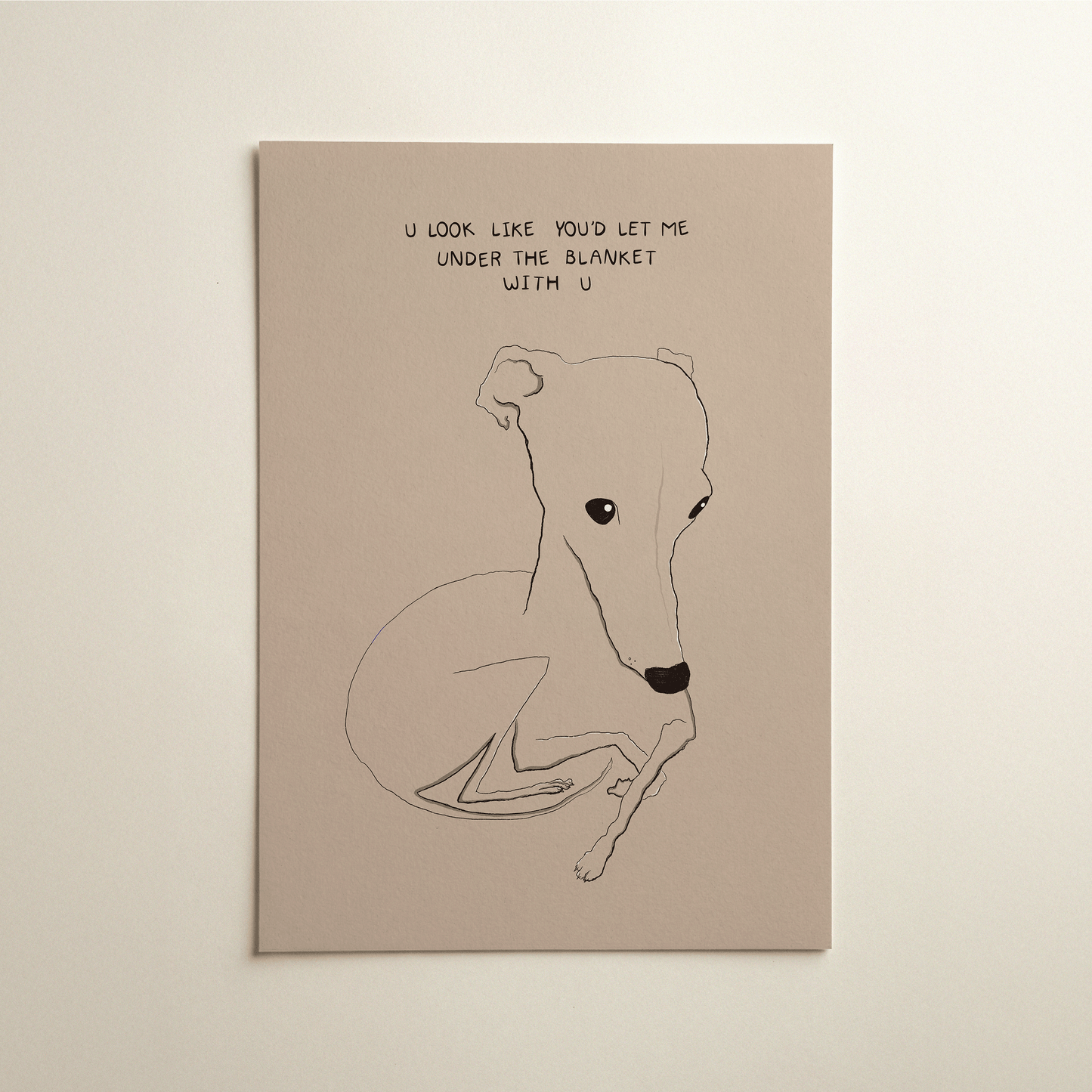 Cozy Noodle Art Print