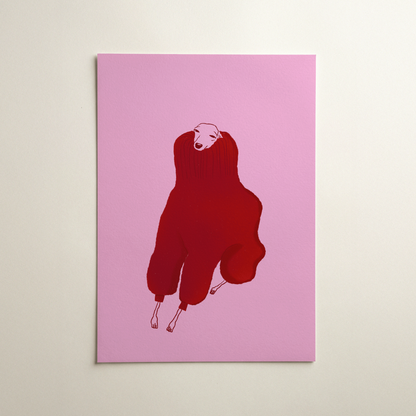 Cold Iggy Art Print