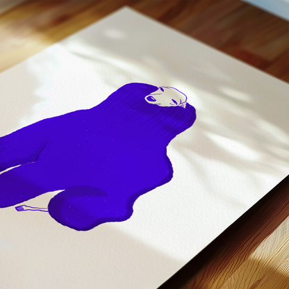 Cold Iggy Art Print