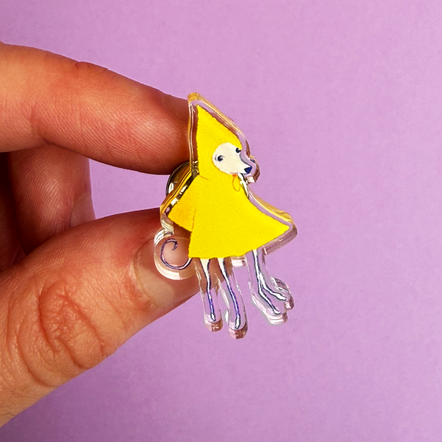 Drizzle Fairy Acrylic Pin Badge