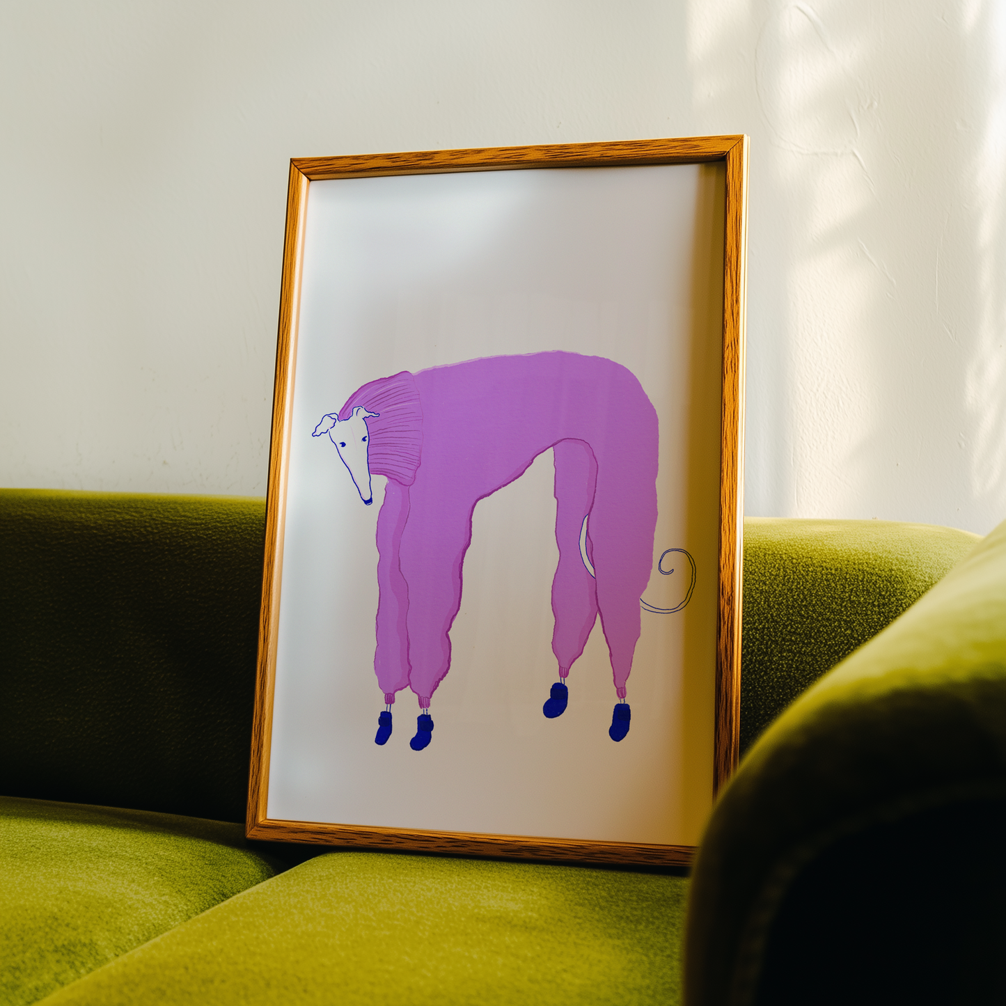 Haute Hound Art Print