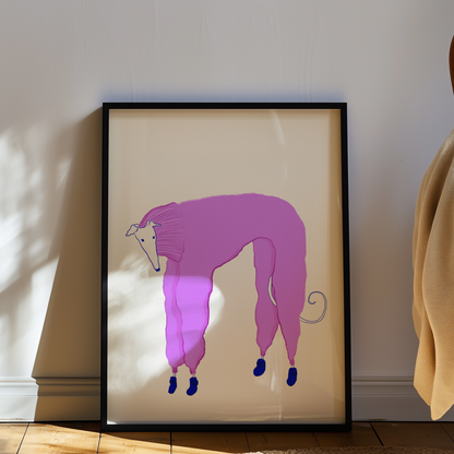Haute Hound Art Print