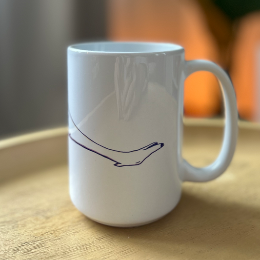 Long Dog Ceramic Mug