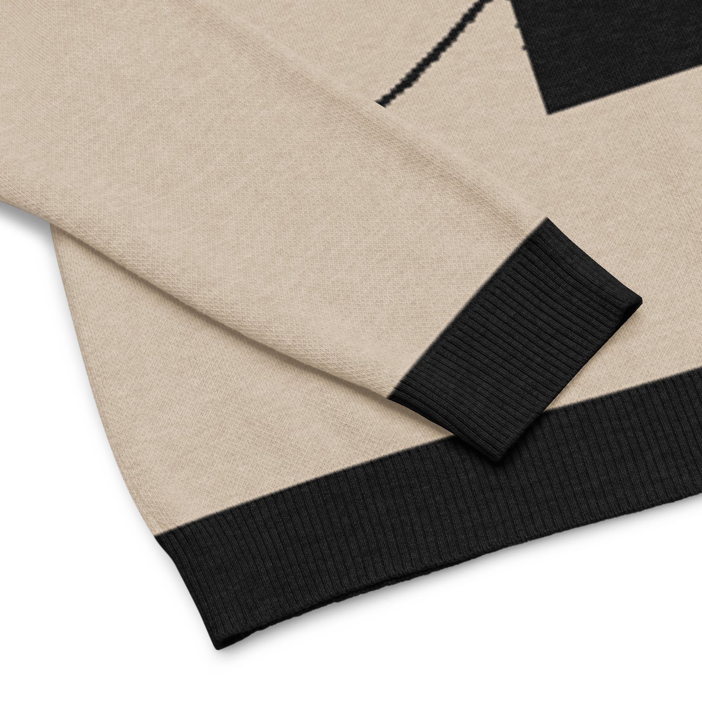 Hugging greyhounds crewneck knit sweater