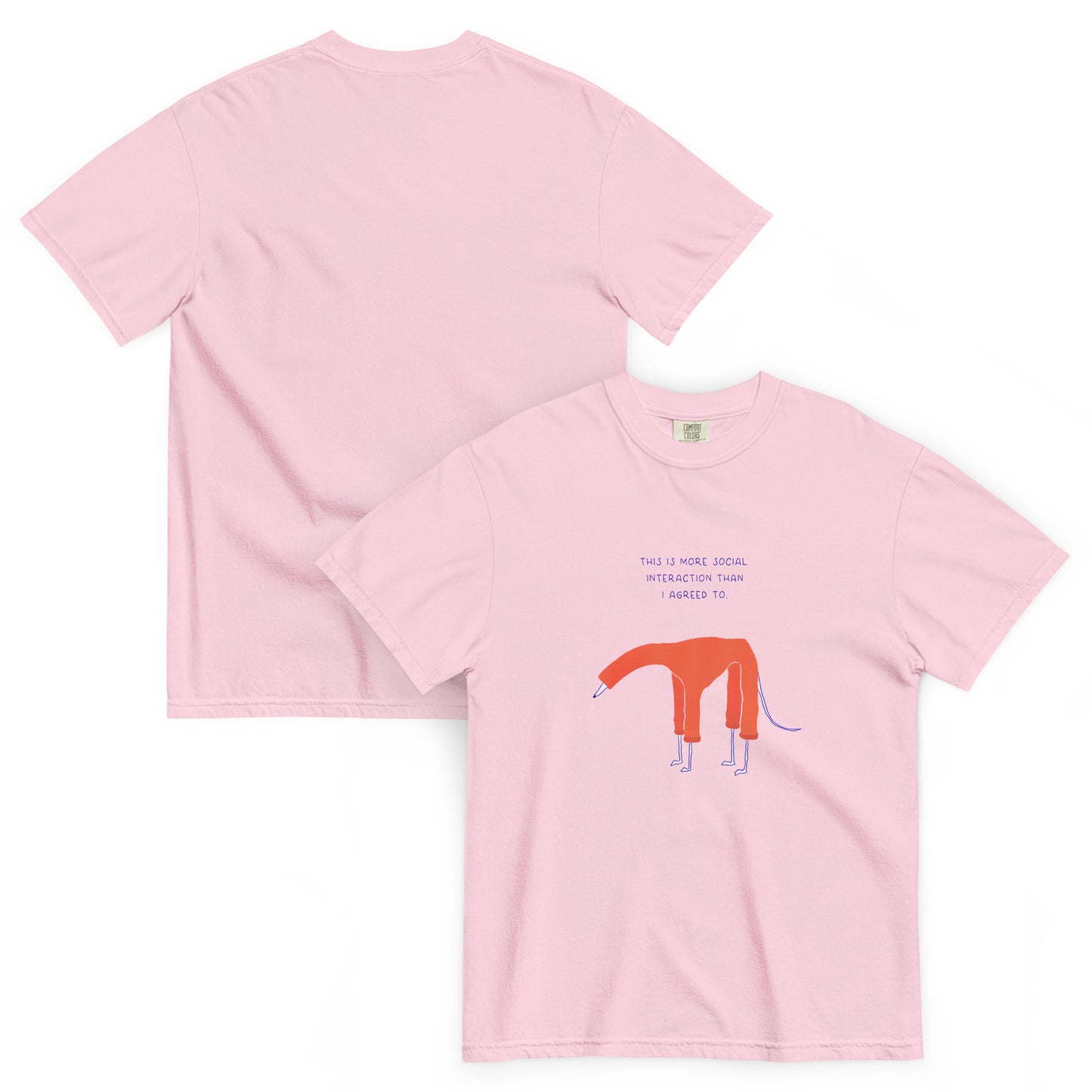 Anti social noodle tee