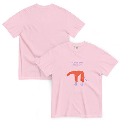 Anti social noodle tee