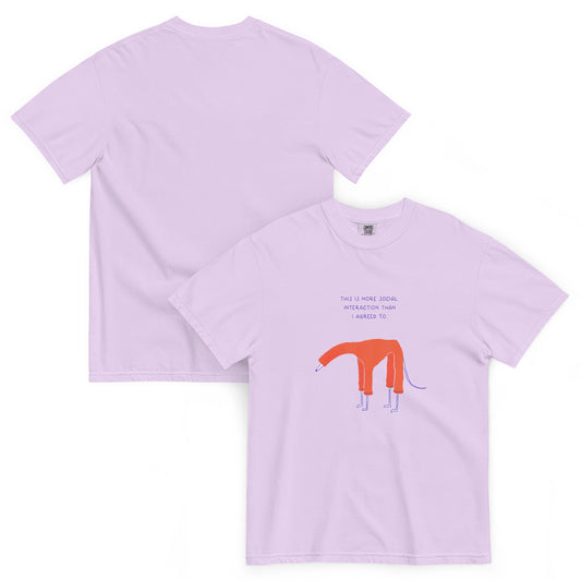 Anti social noodle tee