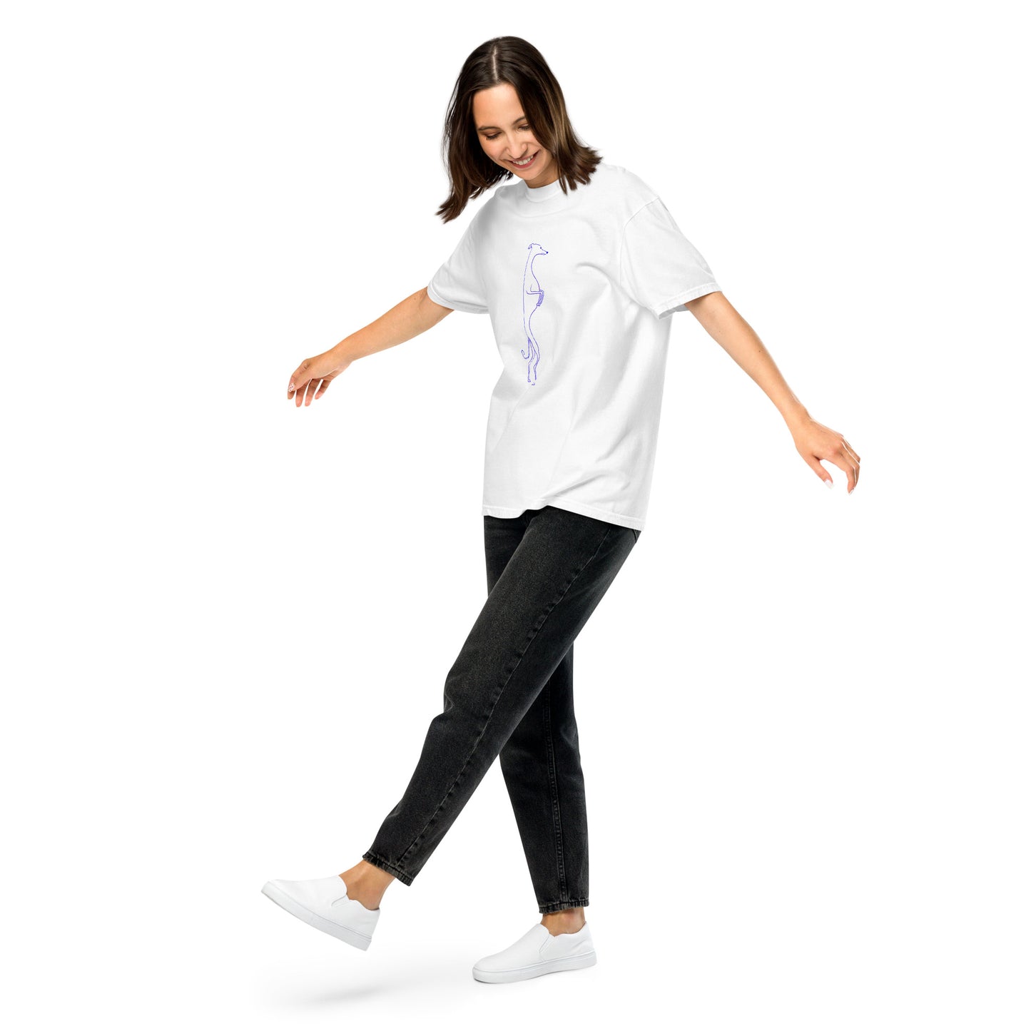 Standing iggy tee