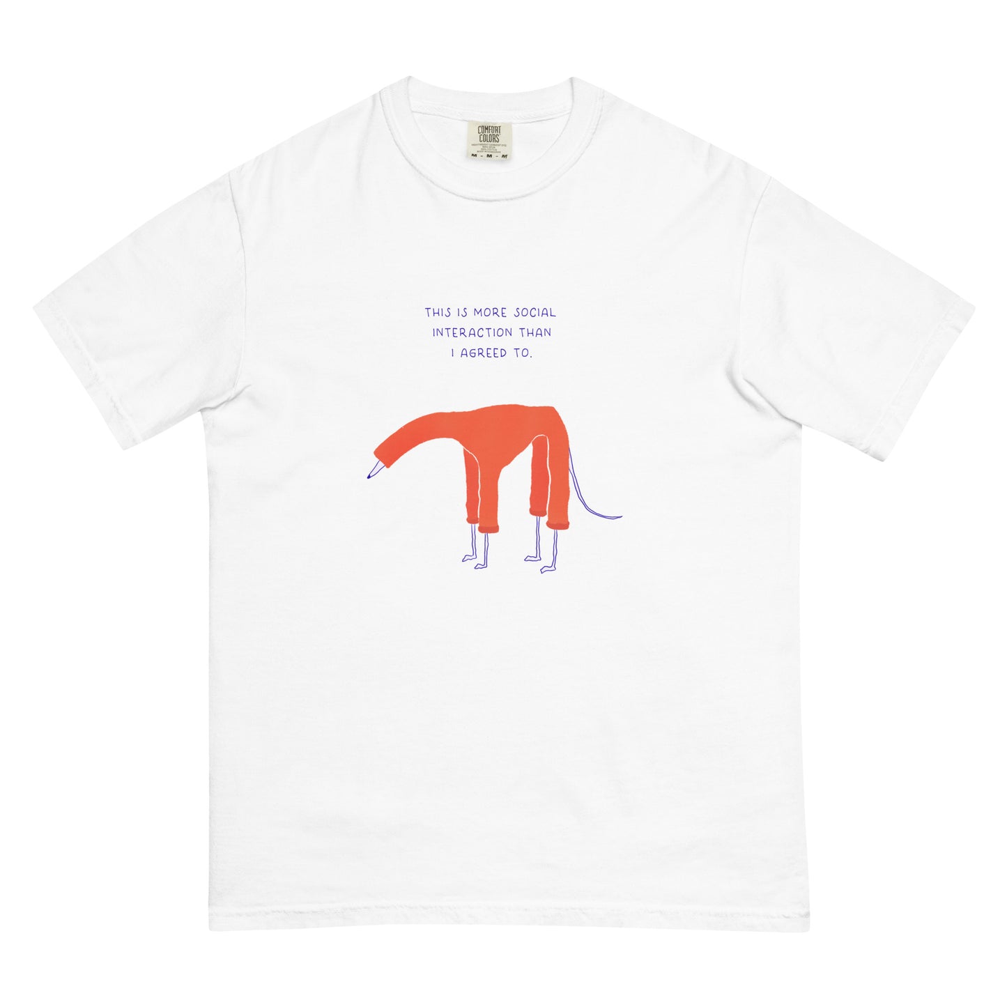 Anti social noodle tee