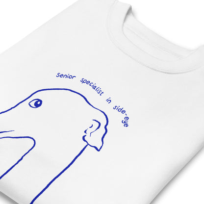 Senior specialist in side-eye Sweatshirt