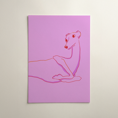 The Innocent Noodle Art Print