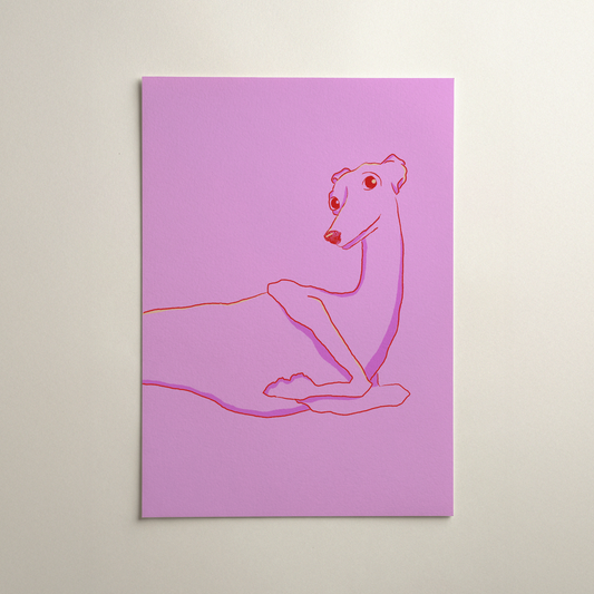 The Innocent Noodle Art Print