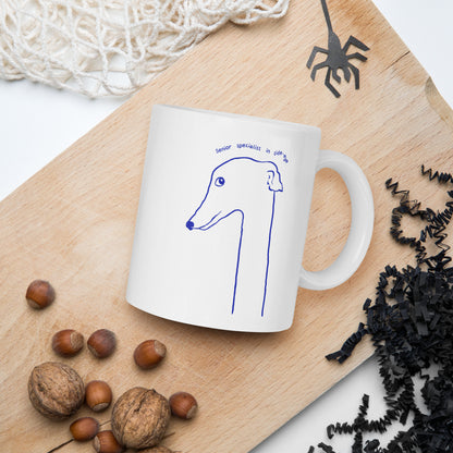 Senior specialist in side-eye mug (11 & 15 oz)
