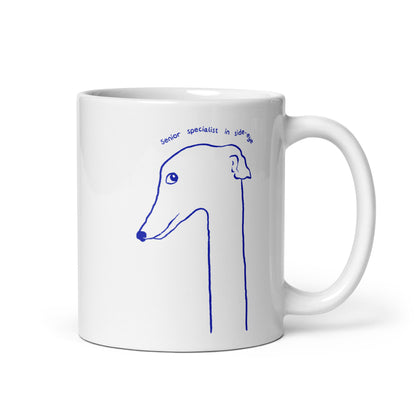 Senior specialist in side-eye mug (11 & 15 oz)