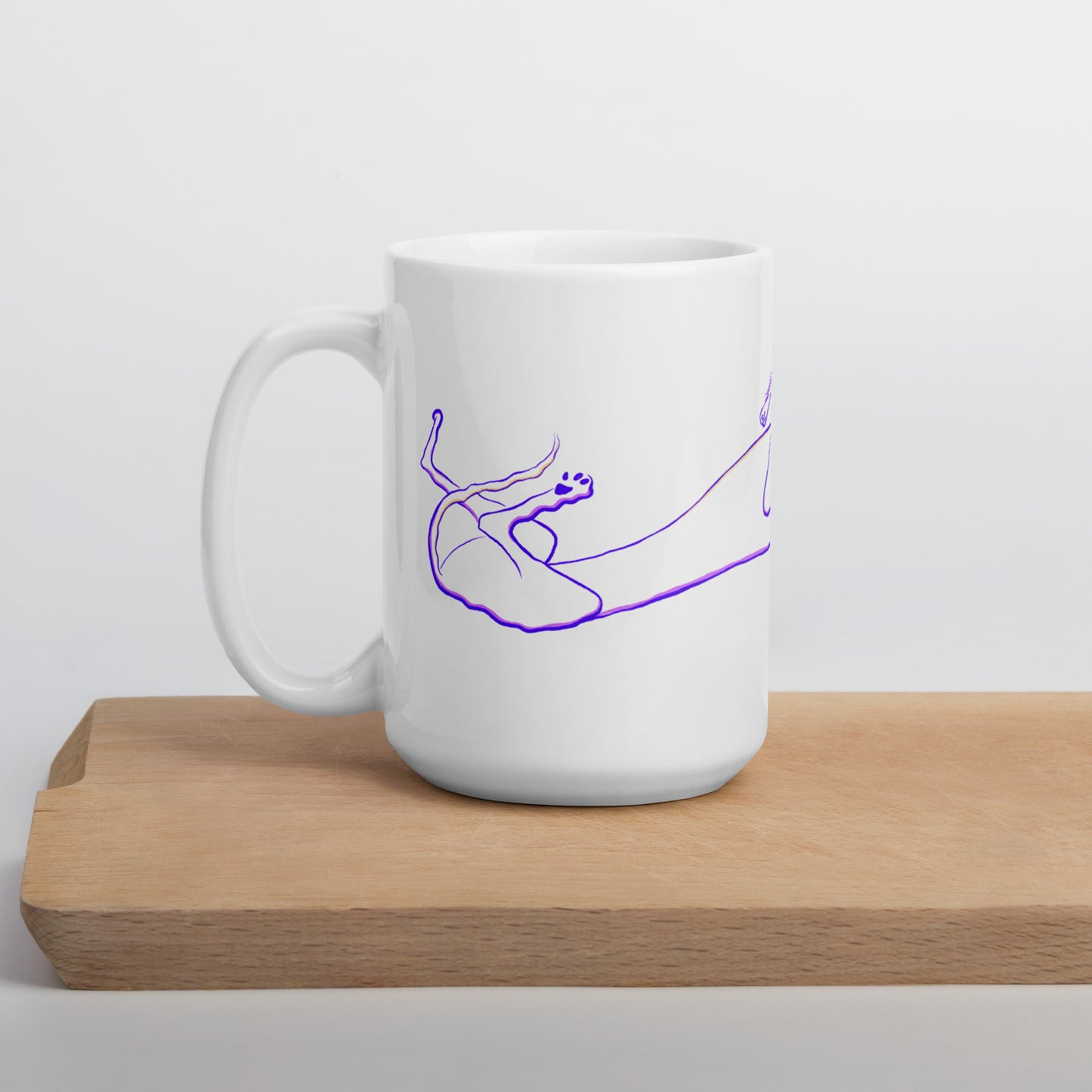 Long dog mug (11 & 15 oz)