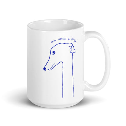 Senior specialist in side-eye mug (11 & 15 oz)