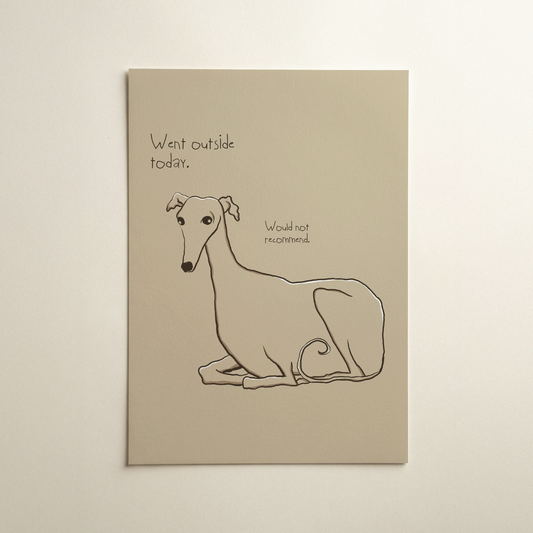 Went outside today Art Print
